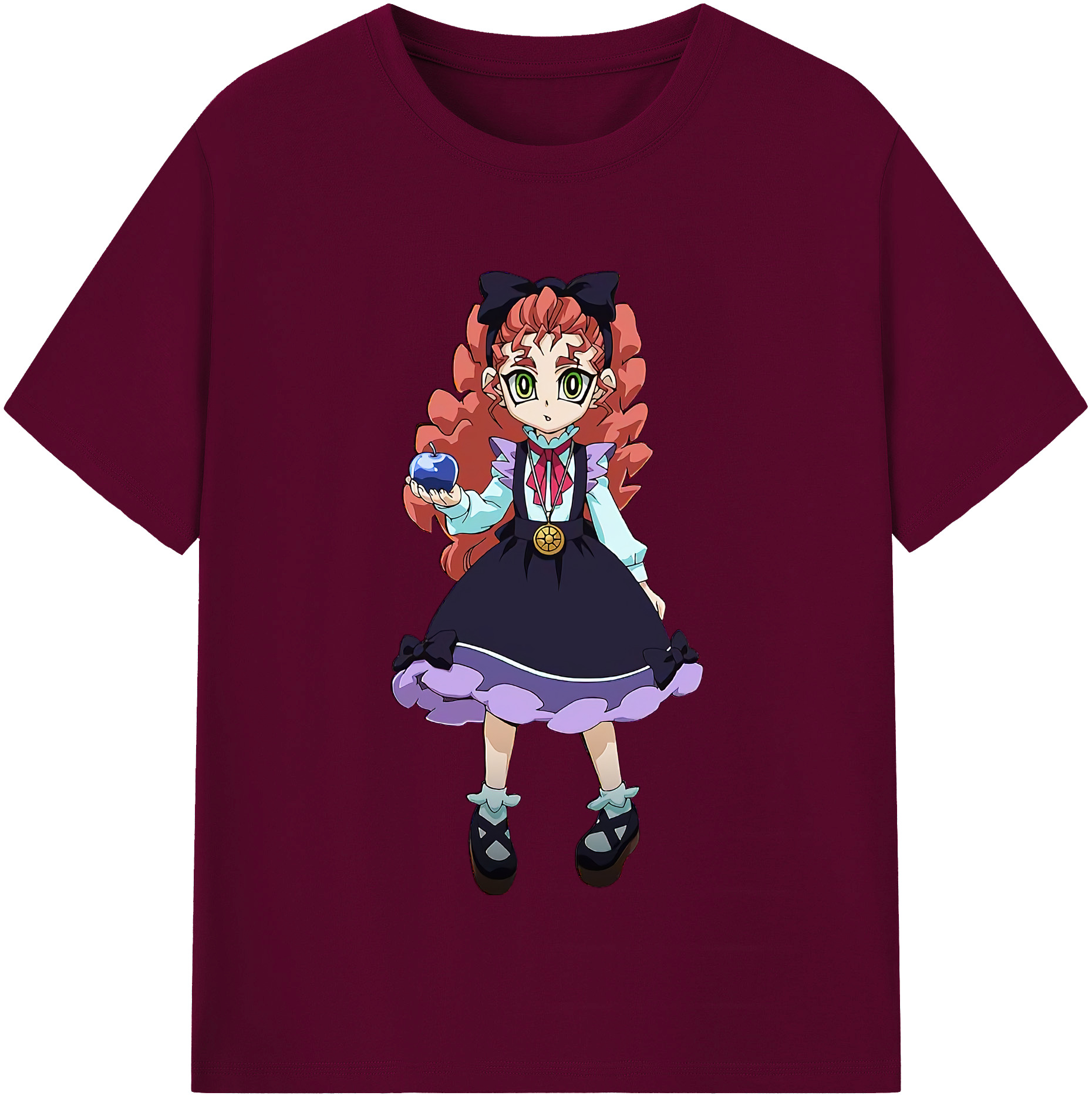 （画像用） 遊☆戯☆王 Yu-Gi-Oh! レディースカジュアルプリントTシャツ（綿100％）